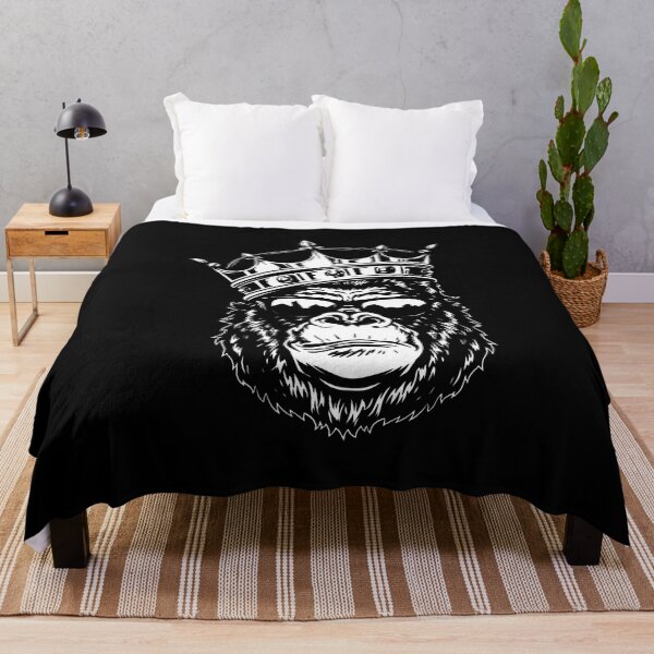 Item preview, Gorilla Wearing Crown Headphones Sunglasses designed and sold by theandroidvivz.