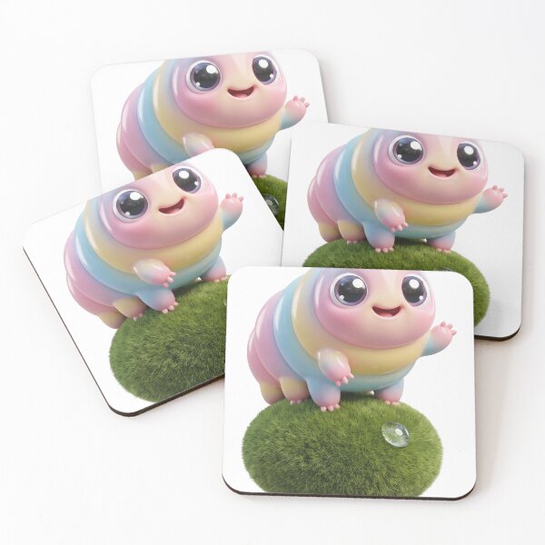 Item preview, Cute Tardigrade Water Bear designed and sold by Thanat Pattern Studio.
