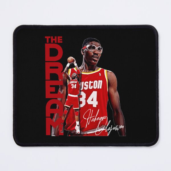 Item preview, Hakeem Olajuwon The Dream Red Typography Design designed and sold by Mary Robbins.