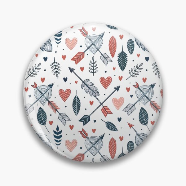 Item preview, Nordic Rounded Love Arrows | Scandinavian Romantic Design designed and sold by Shuga-Design.
