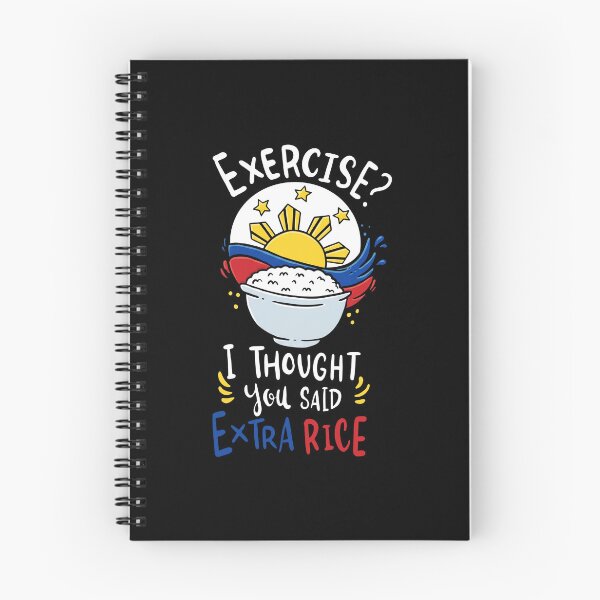 Item preview, Exercise I Thought You Said Extra Rice designed and sold by theandroidvivz.