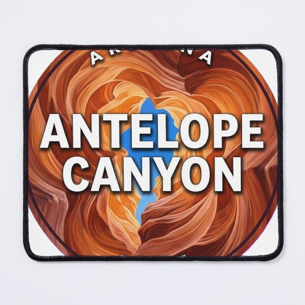 Item preview, Antelope Canyon Arizona Sky Spiral Round Badge Sticker designed and sold by DetourDgn.