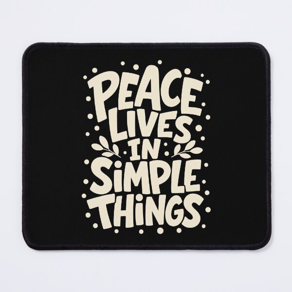 Item preview, Peace Lives In Simple Things designed and sold by rejowan-arts.