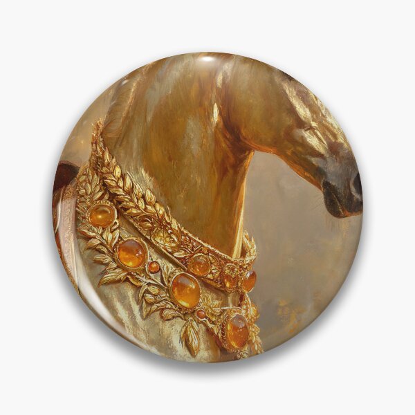 Item preview, Golden Amber Sunflower Horse Autumn designed and sold by KAMOCHI Art.