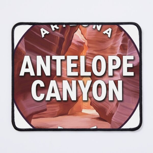 Item preview, Antelope Canyon Arizona Canyon Corridor Round Badge Sticker designed and sold by DetourDgn.