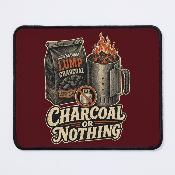 Item preview, Charcoal Or Nothing Shirt, Funny Grill Dad T-Shirt, Charcoal Grilling Humor Tee, BBQ Gift Shirt, Vintage Charcoal Graphic designed and sold by TshirtsLabs.