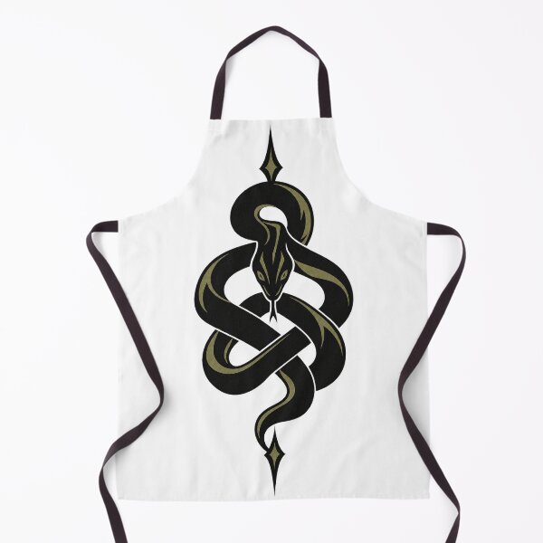 Item preview, Twisted Serpent Emblem – Modern Blackwork Snake Tattoo designed and sold by rigelcreation.