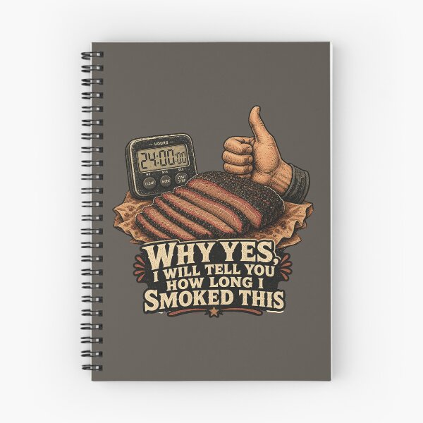 Item preview, Why Yes I Will Tell You How Long I Smoked This Shirt, Funny Smoker Dad T-Shirt, Brisket Humor Tee, Pitmaster Gift Shirt, Vintage Brisket Graphic designed and sold by TshirtsLabs.
