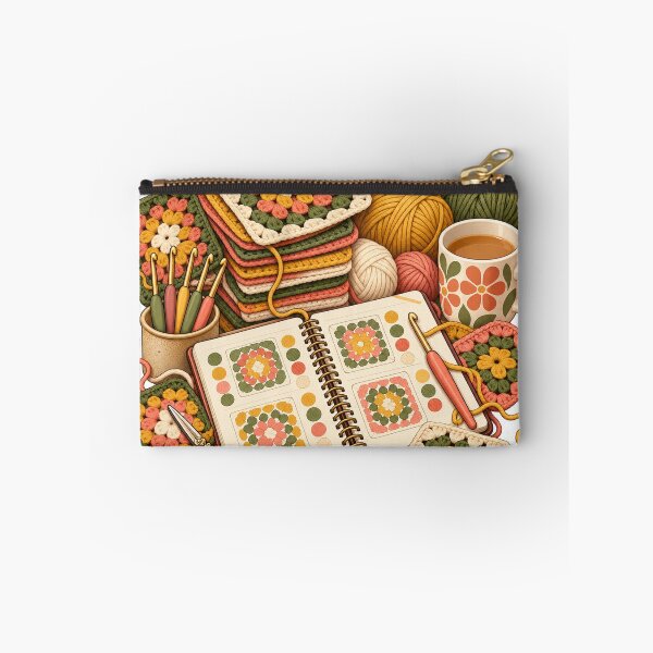 Item preview, Granny Square Color Planner – Crochet Humor Illustration designed and sold by Xnuery.