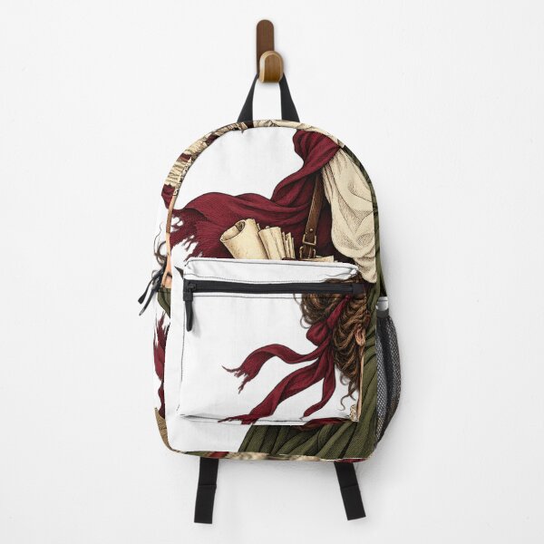 Item preview, Poet Carrying a Stack of Manuscripts – Writer Humor Illustration designed and sold by Xnuery.