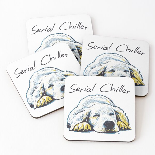 Item preview, Serial Chiller Cute Sleeping Dog Vintage designed and sold by AnAzArt.