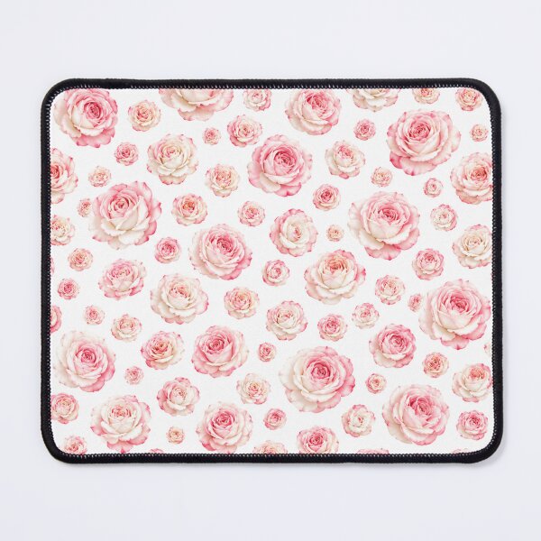 Item preview, Blush Pink Roses Floral Pattern designed and sold by DreamPixelPrint.