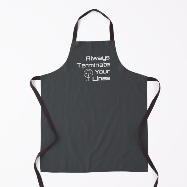 Item preview, Always Terminate Your Lines DMX 3-Pin Lighting Tech Humor designed and sold by drTerrens.