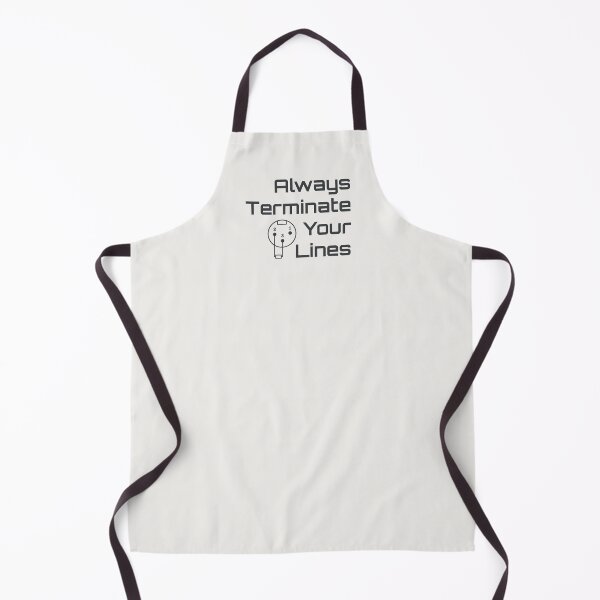 Item preview, Always Terminate Your Lines DMX 3-Pin Lighting Tech Humor designed and sold by drTerrens.