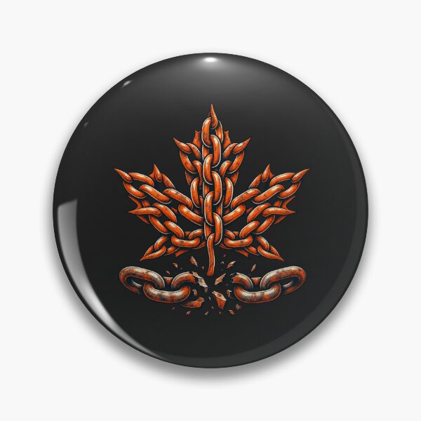 Item preview, Autumn Freedom Art — Broken Chain Maple Leaf designed and sold by UrbanCanvvas.