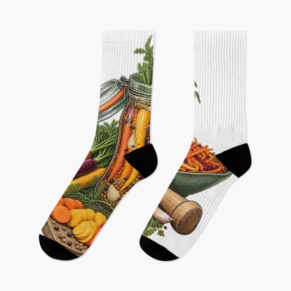 Item preview, Fermented Carrot Color Spectrum – Fermentation Illustration designed and sold by Xnuery.