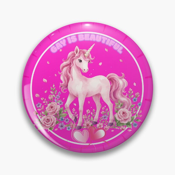 Item preview, Gay is Beautiful Pink Unicorn designed and sold by Witch Joseph.