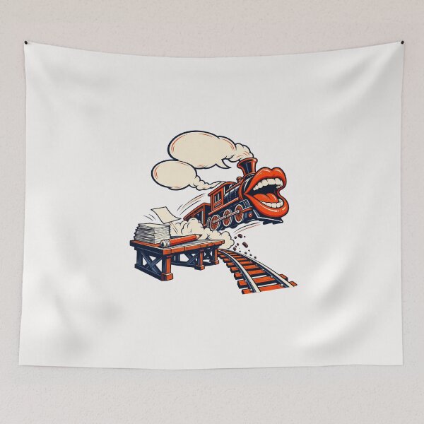 Item preview, No Filter Humor Gift — Runaway Mouth Express designed and sold by UrbanCanvvas.