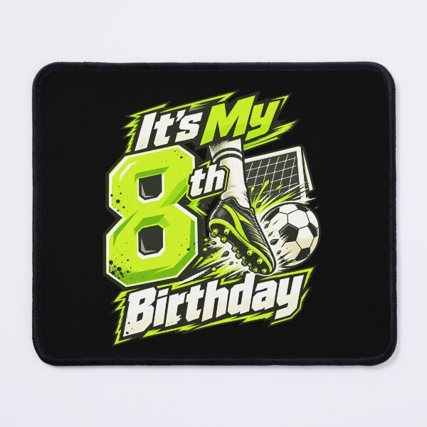 Item preview, It's My 8th Birthday Soccer Eight Year Old designed and sold by FolkGraphics.
