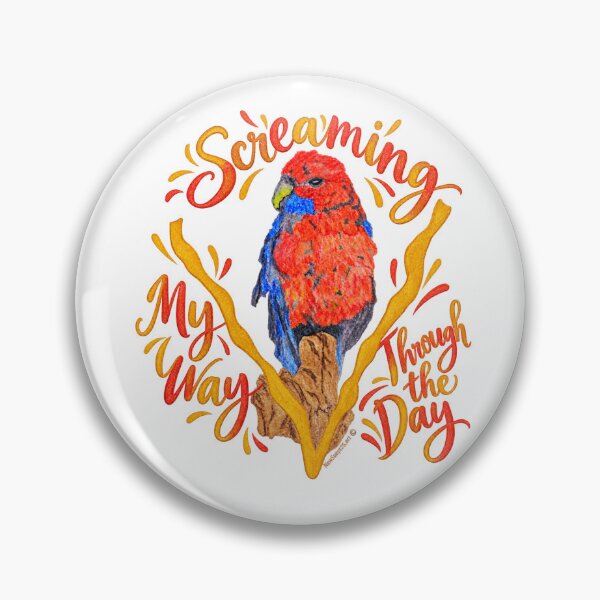 Item preview, Screaming Parrot My Way Through The Day designed and sold by newsuept25.art.