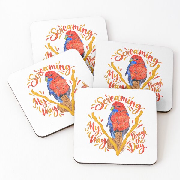 Item preview, Screaming Parrot My Way Through The Day designed and sold by newsuept25.art.