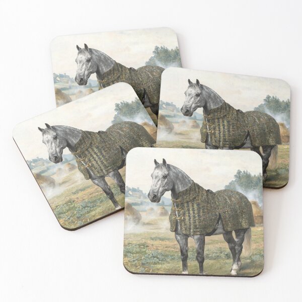 Item preview, Countryside Tweed Blanket Horse Hayfield designed and sold by KAMOCHI Art.