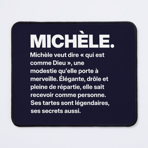 Item preview, Michèle - Vintage Humorous Name Gift for Women designed and sold by Jayteezy.