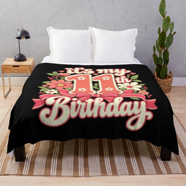 Item preview, It's My 11th Birthday Eleventh Birthday Eleven Years Old designed and sold by FolkGraphics.