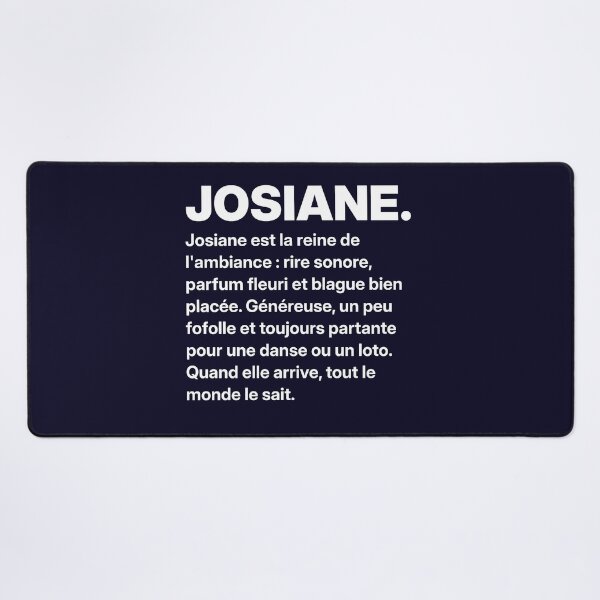 Item preview, Josiane - Vintage humor name gift for women designed and sold by Jayteezy.