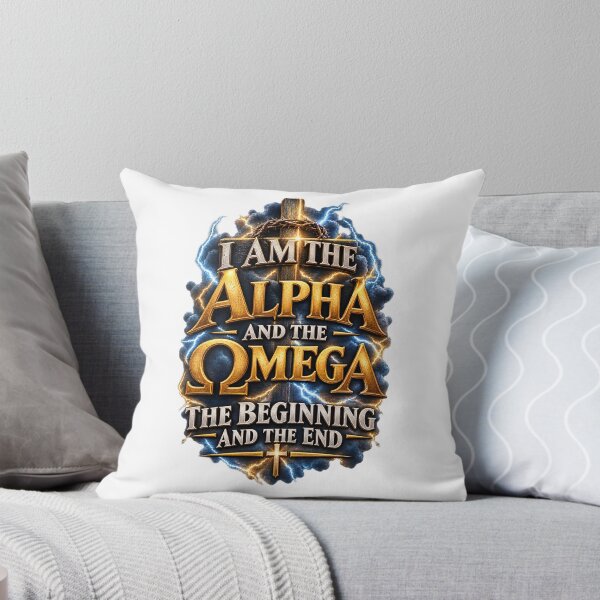 Aperçu de l'œuvre This is a Christian design for God being the Alpha and Omega créée et vendue par RBBeachDesigns.
