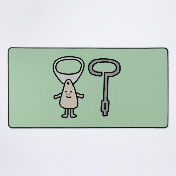 Item preview, Tab guy and key designed and sold by superbaechoo.