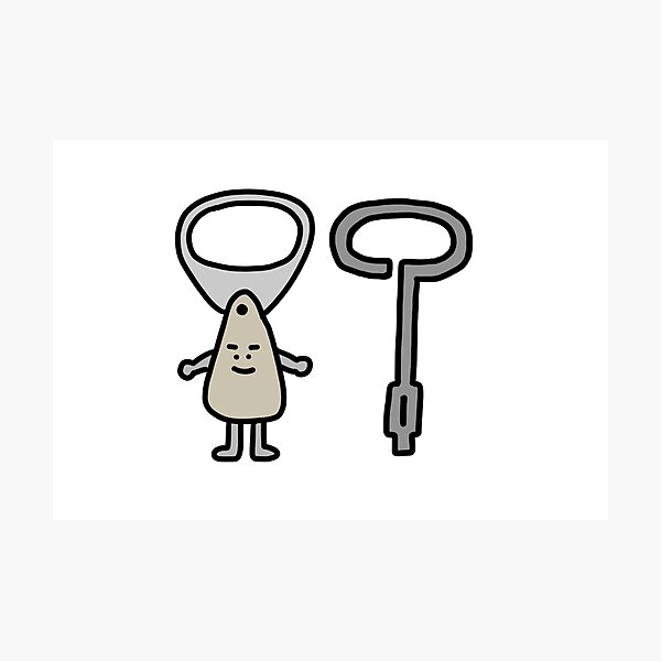 Item preview, Tab guy and key designed and sold by superbaechoo.