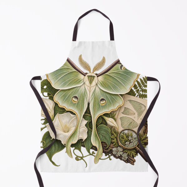 Item preview, Luna Moth Wing Study – Moth Botanical Illustration designed and sold by Xnuery.