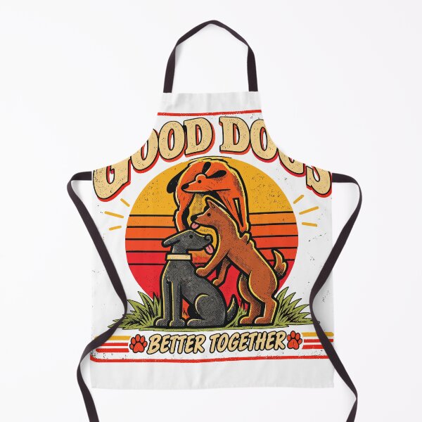 Item preview, Good Dogs Better Together, Vintage Dog Graphic designed and sold by JOSUQART.