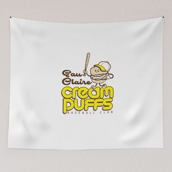 Item preview, Eau Claire Cream Puffs Defunct Baseball Team designed and sold by Massuccis.