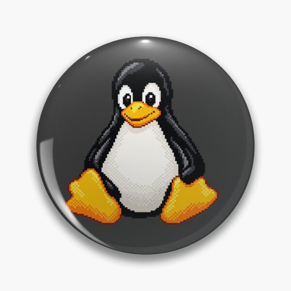 Artikelvorschau, Tux Linux Penguin | Pixel Art Hacker Meme Sticker entworfen und verkauft von internet funeral.