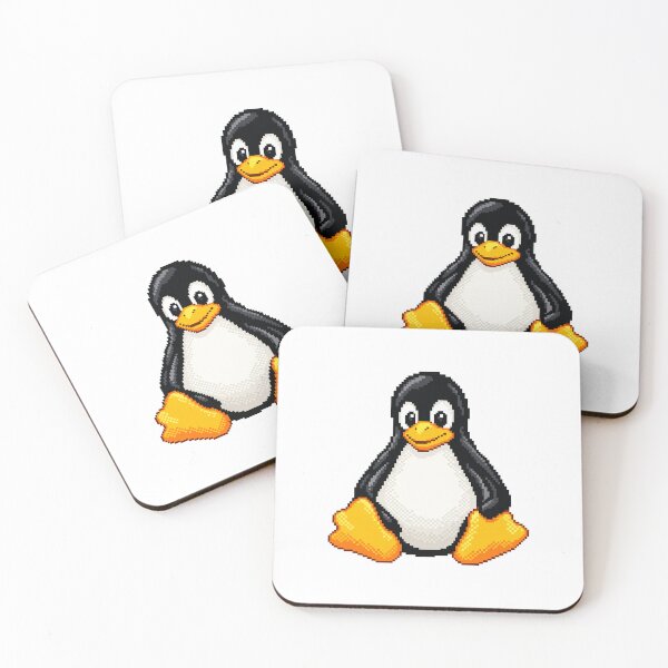 Item preview, Tux Linux Penguin | Pixel Art Hacker Meme Sticker designed and sold by internet funeral.