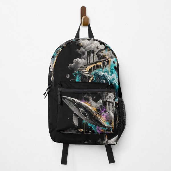 Item preview, Surreal Cosmic Whale Ocean Dreamscape designed and sold by Personiq Kaleido.