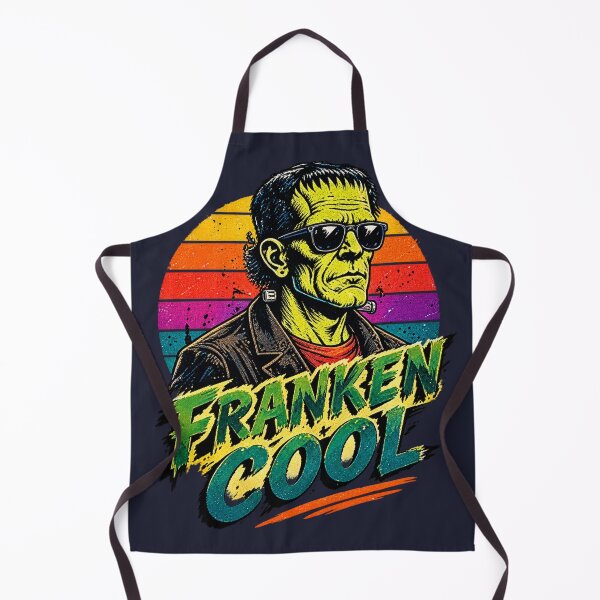 Item preview, Franken Cool Retro Frankenstein Monster designed and sold by lungpleecha.