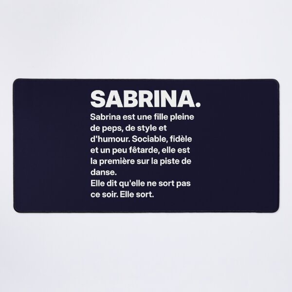 Item preview, Sabrina - Vintage Humorous Name Gift for Women designed and sold by Jayteezy.