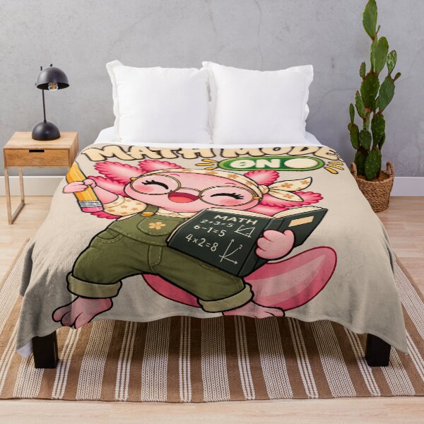 Item preview, Math Mode On – Cute Axolotl Teacher Math Design designed and sold by HH Design House.