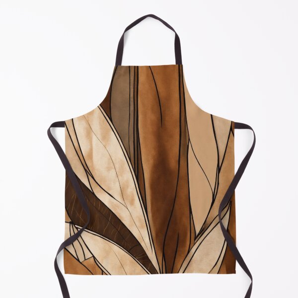 Item preview, Retro Brown and Gold Flowers designed and sold by shelteredinside.