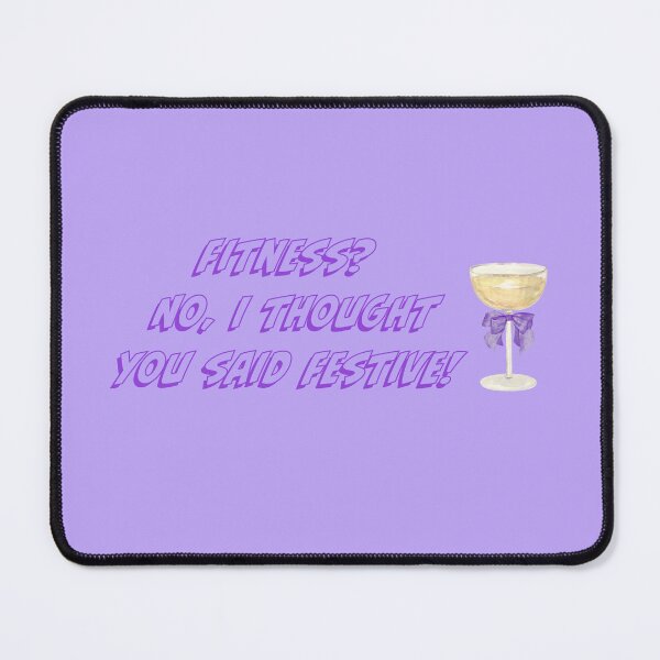 Item preview, Fitness No I Thought You Said Festive Funny Xmas designed and sold by SolutionsArt.