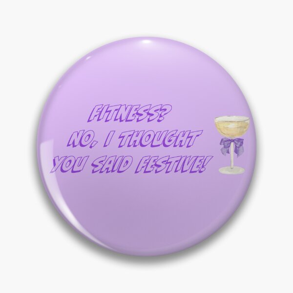 Item preview, Fitness No I Thought You Said Festive Funny Xmas designed and sold by SolutionsArt.