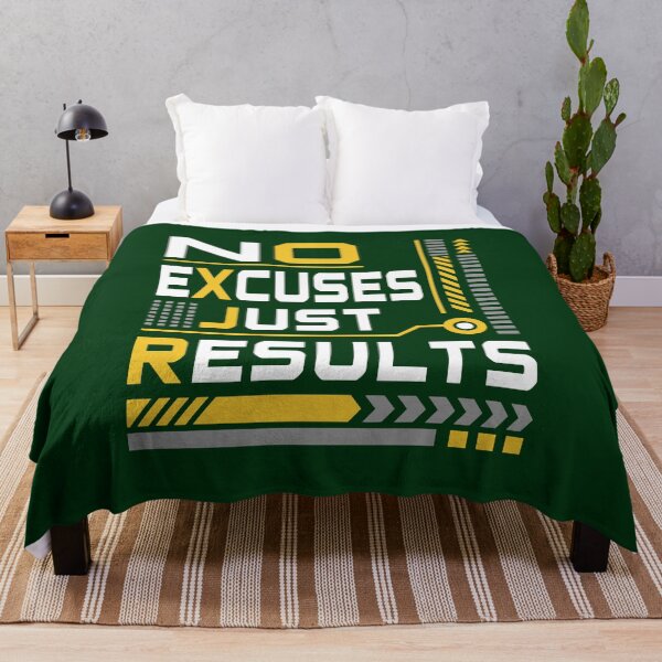 Item preview, No Excuses Just Results designed and sold by rejowan-arts.