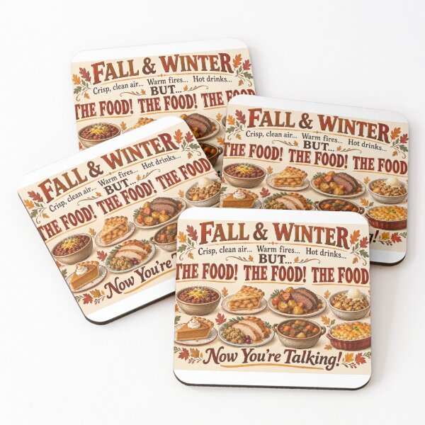 Item preview, Fall & Winter: The Food! The Food! The Food! designed and sold by 5PalmsCreative.