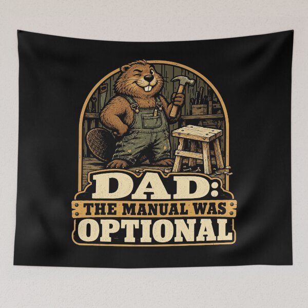 Item preview, Dad: The Manual Was Optional Handy Father DIY Builder designed and sold by FolkGraphics.