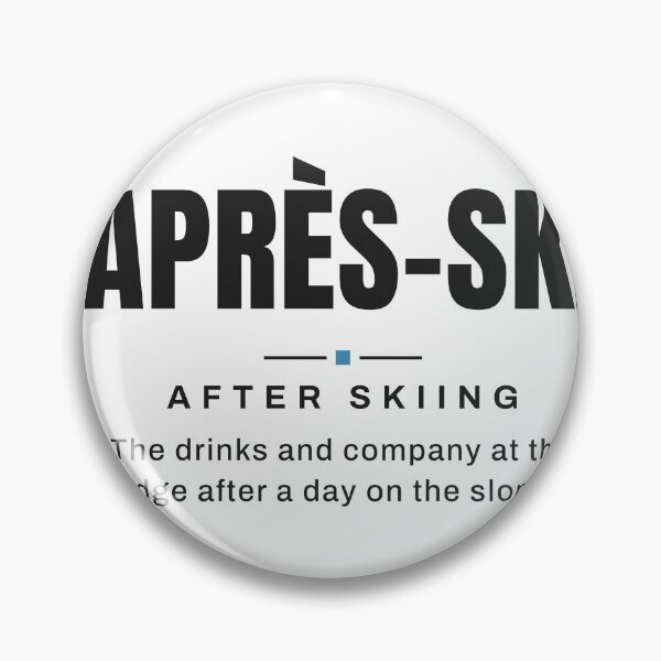 Item preview, Après-Ski — After Skiing | Real Skiing Terminology designed and sold by VestraDesign.