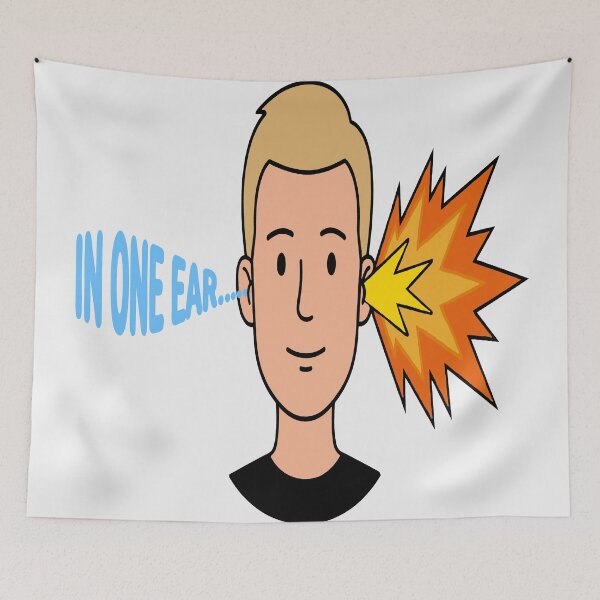 Item preview, In One Ear… - Inattentive Man designed and sold by Regal Rev.