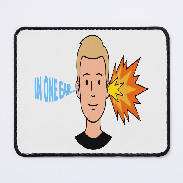 Item preview, In One Ear… - Inattentive Man designed and sold by Regal Rev.